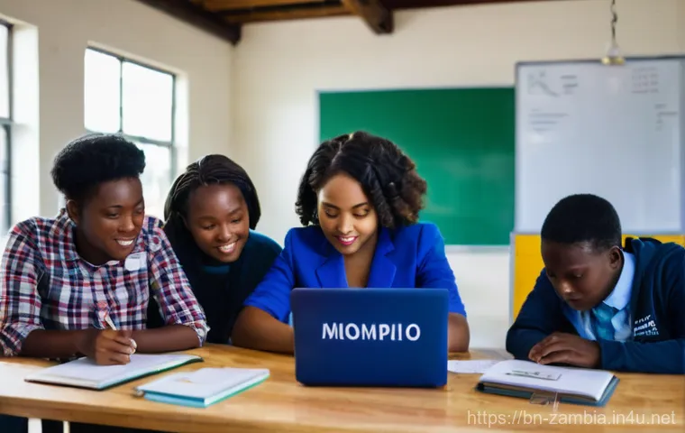 잠비아 대통령 - **Prompt:** A vibrant, bustling urban cityscape in Zambia, showcasing economic prosperity and innova...